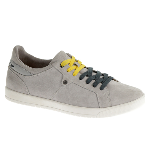 monroe canvas and suede trainer